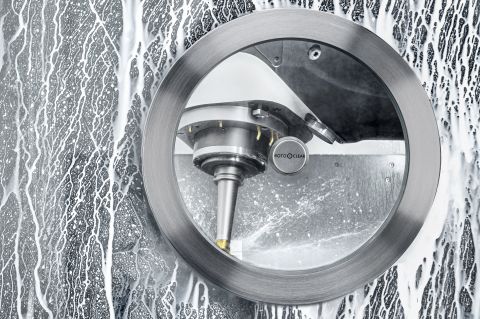 Insights into machine tools: Spinning window & camera system - Rotoclear - EN