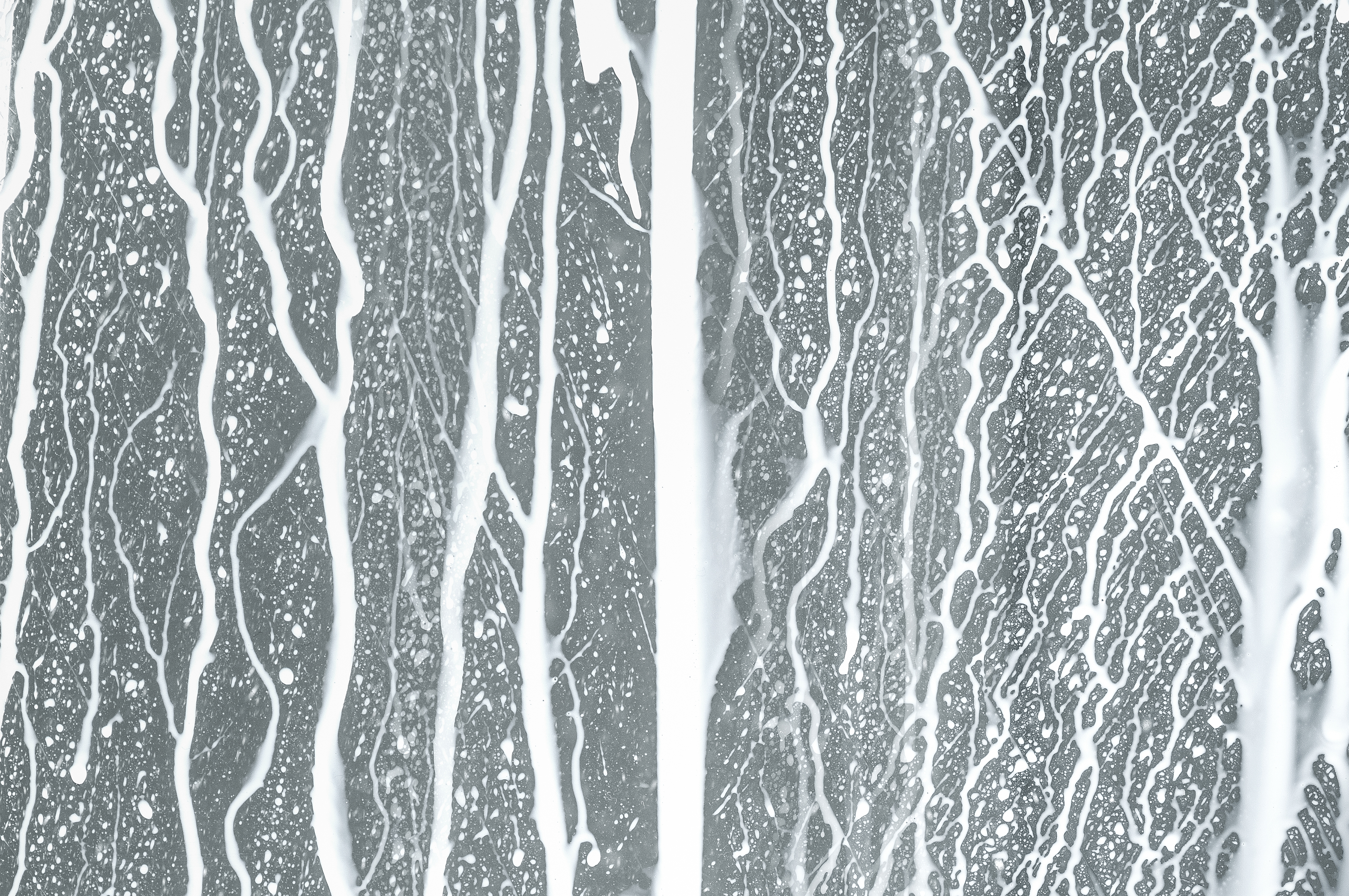 Die Sicht in eine Werkzeugmaschine ohne Sichtfenster